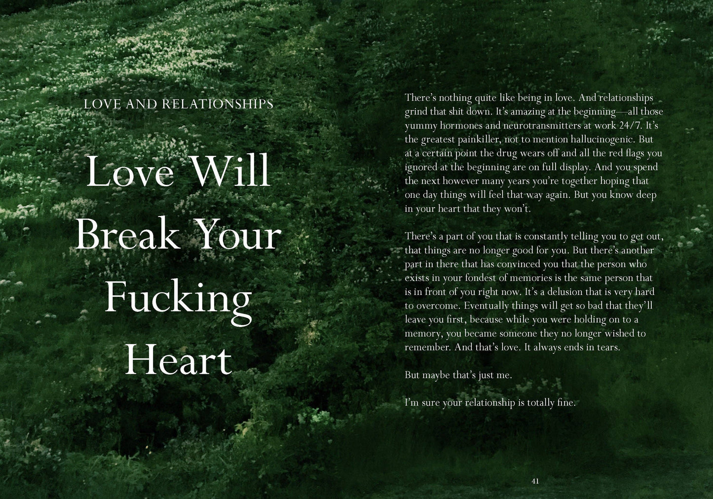 Sorry in advance for making things weird: By Dave Tarnowski