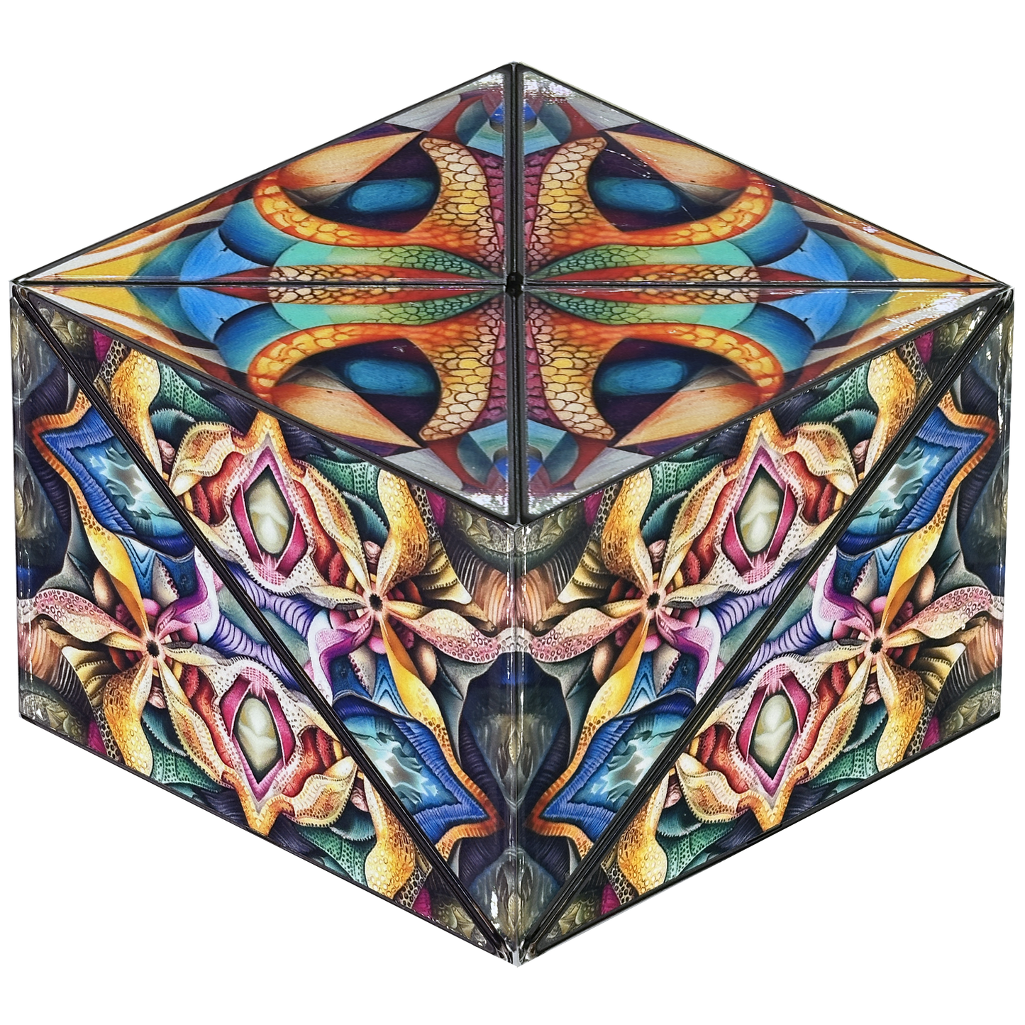 Shashibo Squared Atlantis Magnetic Puzzle Cube STEAM MESH