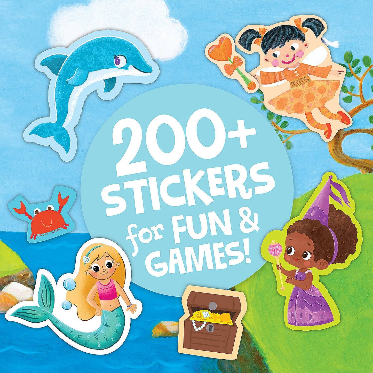 Mermaid, Princess & Fairy Friends Sticker Activity Book