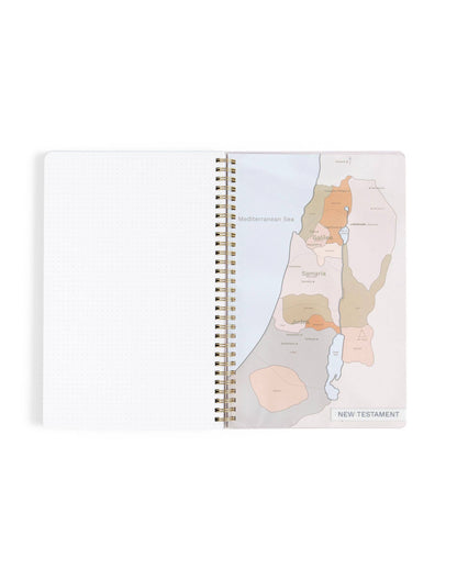 Lilac Church Notes Bible Reference Notebook with Maps