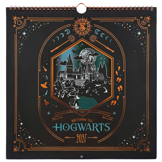Harry Potter Return to Hogwarts 2027 Spiral Wall Calendar