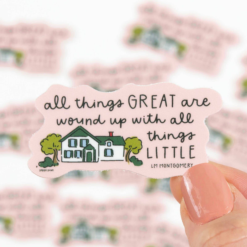 All Things Great Decal Sticker
