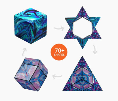 Shashibo Mystic Ocean Magnetic Puzzle Cube STEM MESH