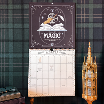 Harry Potter Return to Hogwarts 2027 Spiral Wall Calendar
