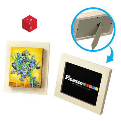 PicassoTiles 20pc 1" Famous Paintings Magnetic Cubes Set
