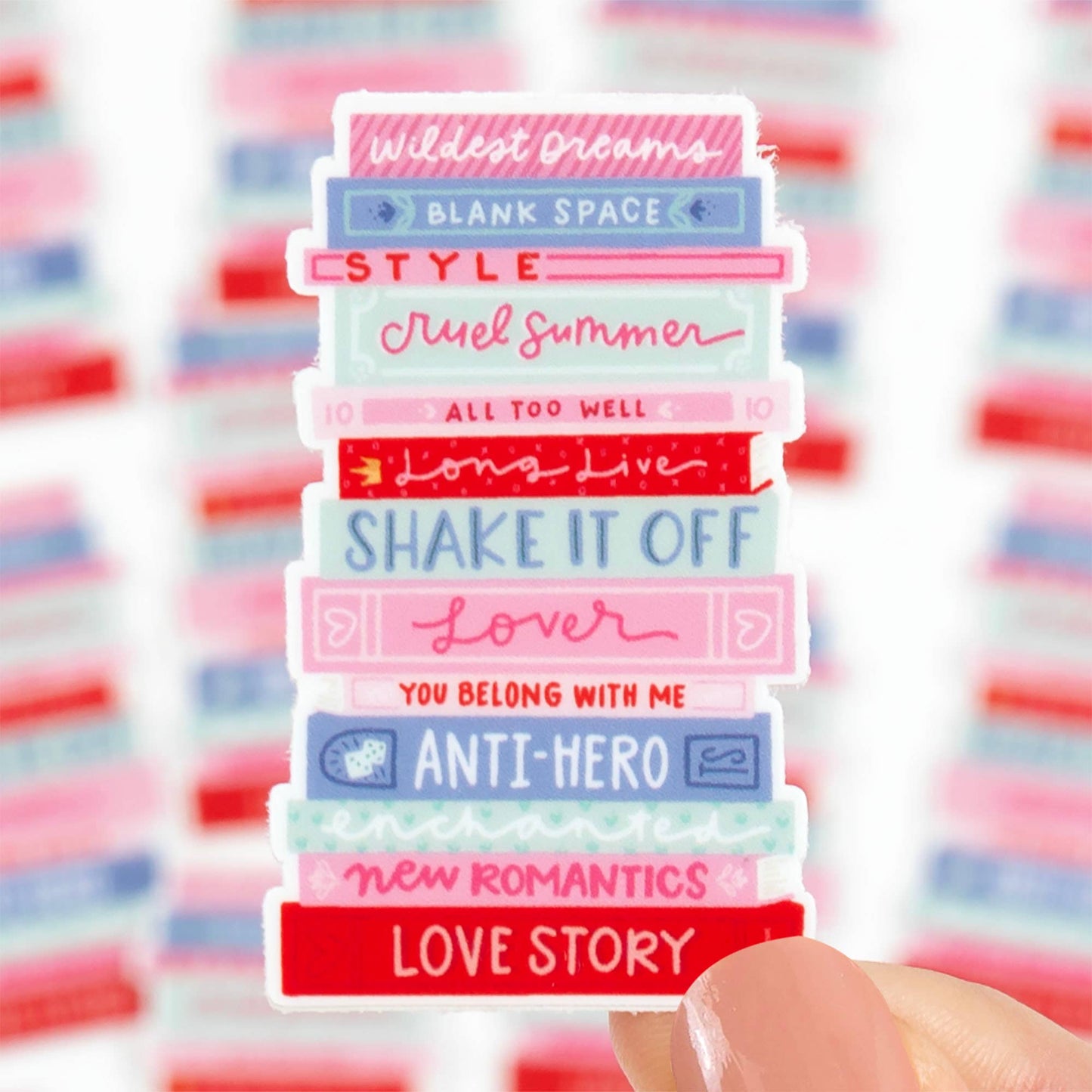 Book Tour Decal Sticker