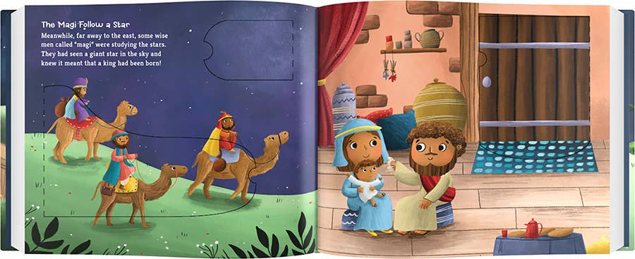 Lift-The-Flap Christmas Stories For Young Children
