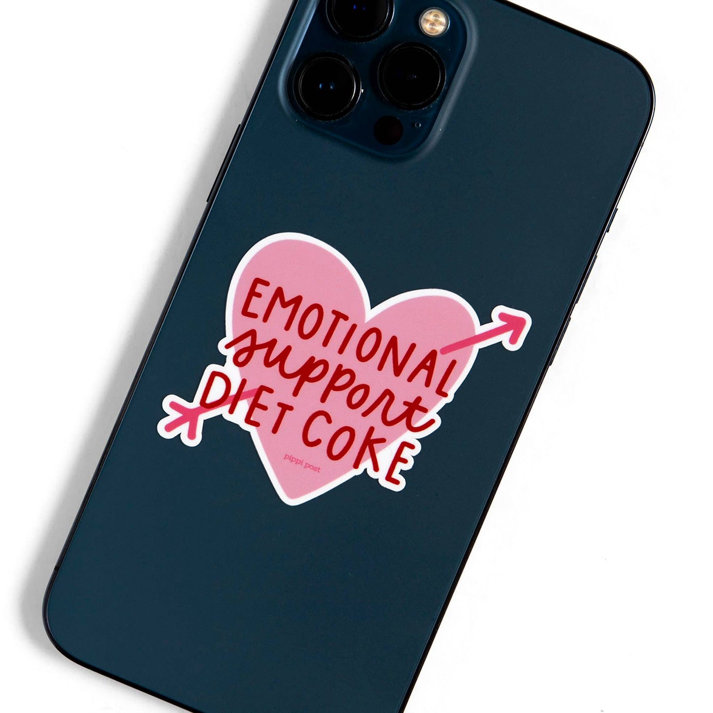 Emotional Support Diet Coke Decal Sticker