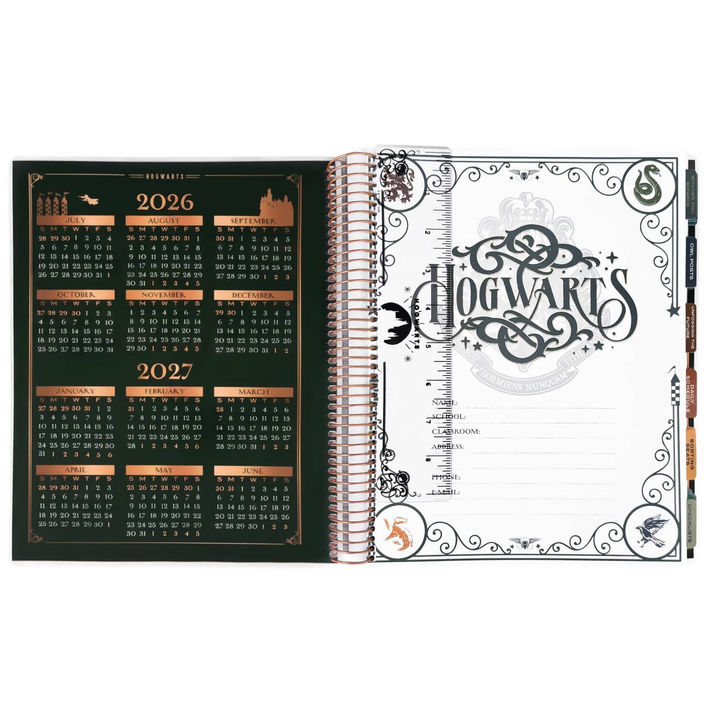 Harry Potter 2026-2027 Hogwarts Weekly Dated Teacher Planner (July - June) [SOLD OUT]