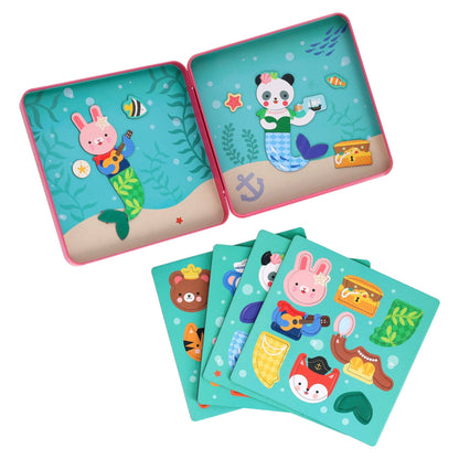 Mix and Match Mermaids Magnetic Play Set