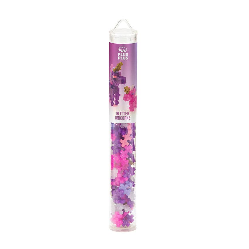 Tube - 100pc - Glitter Unicorns