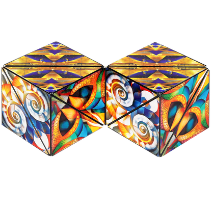 Shashibo Squared Atlantis Magnetic Puzzle Cube STEAM MESH