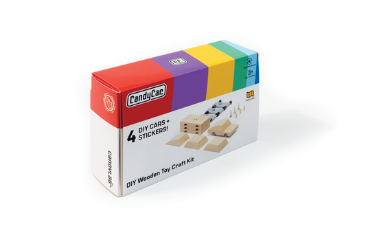 DIY 4-Pack Candylab Cars