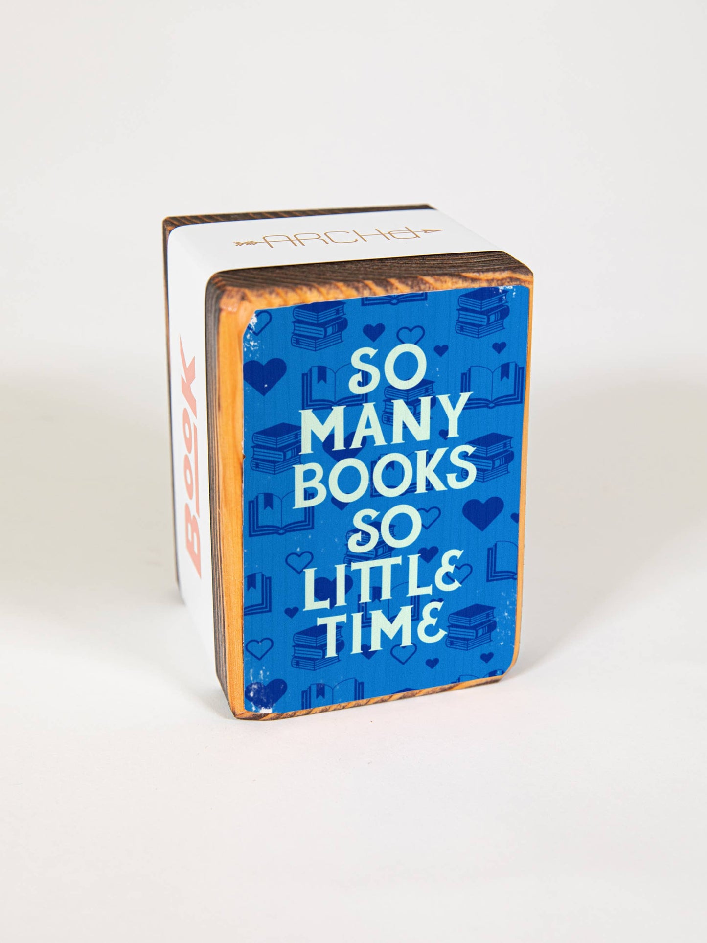 So Many Books So Little Time Bookend (sold individually)