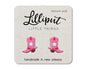 Pink Cowgirl Boot Earrings // Pink Western Earrings