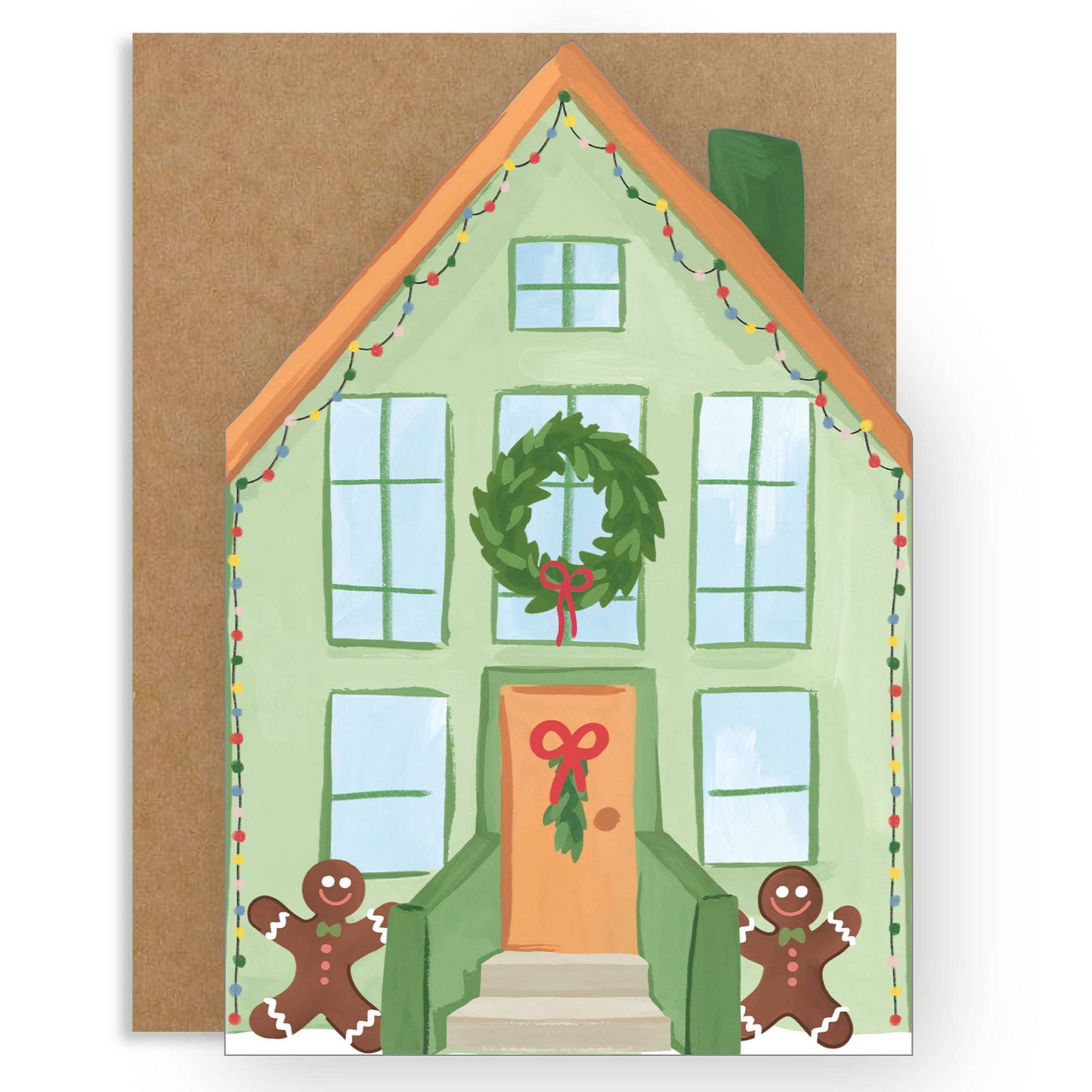 Holiday Village Specialty Greeting Card Set