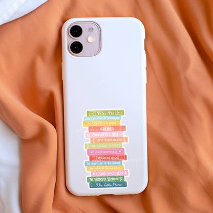 Children's Classics Book Stack Sticker