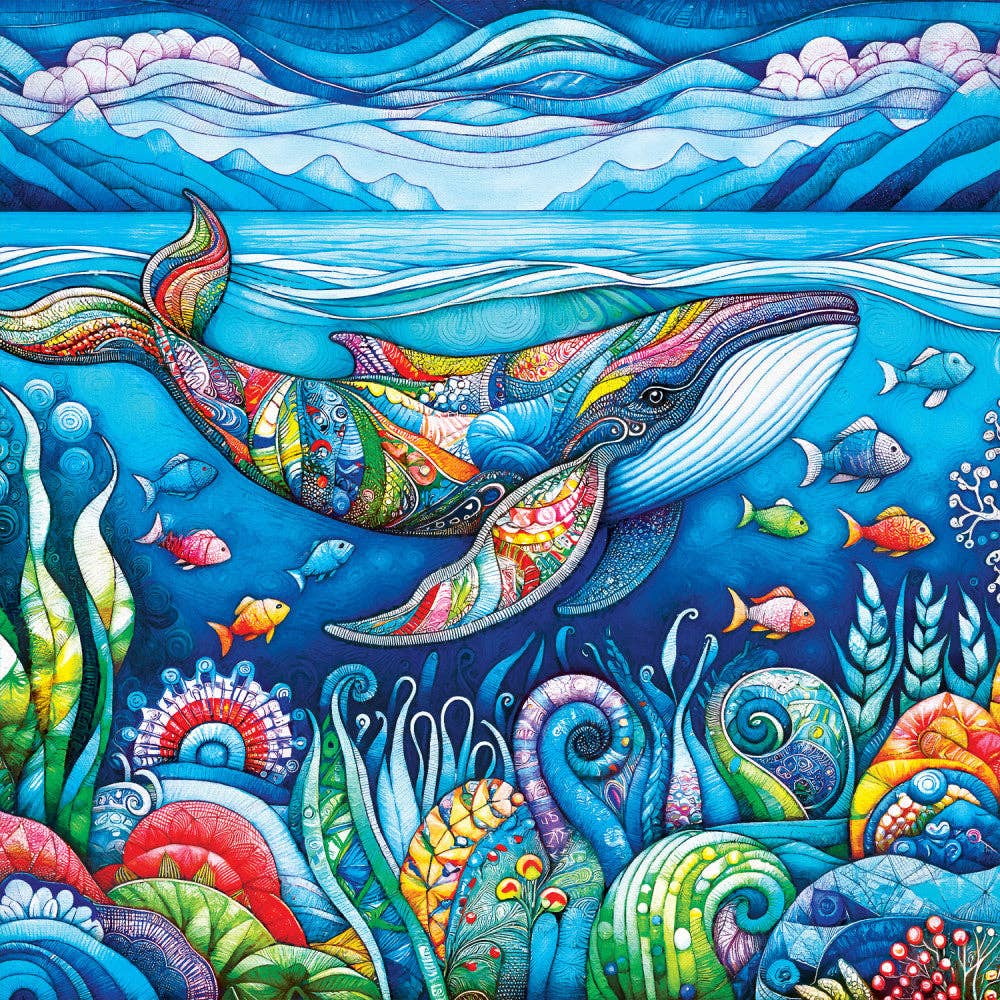 Kaleidoscope - The Happy Whale 300 Piece EZ Grip Jigsaw Puzzle