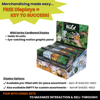 Shashibo Savanna Magnetic Puzzle Cube STEM STEAM MESH