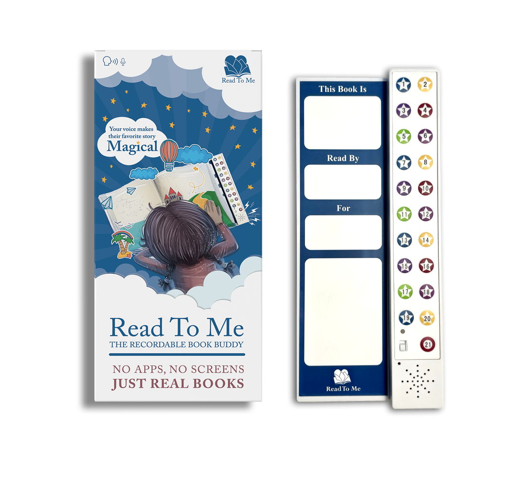 The Read To Me Recordable Book Buddy New 2.0!
