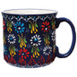 Hand-painted Turkish Mug - Evani Azure