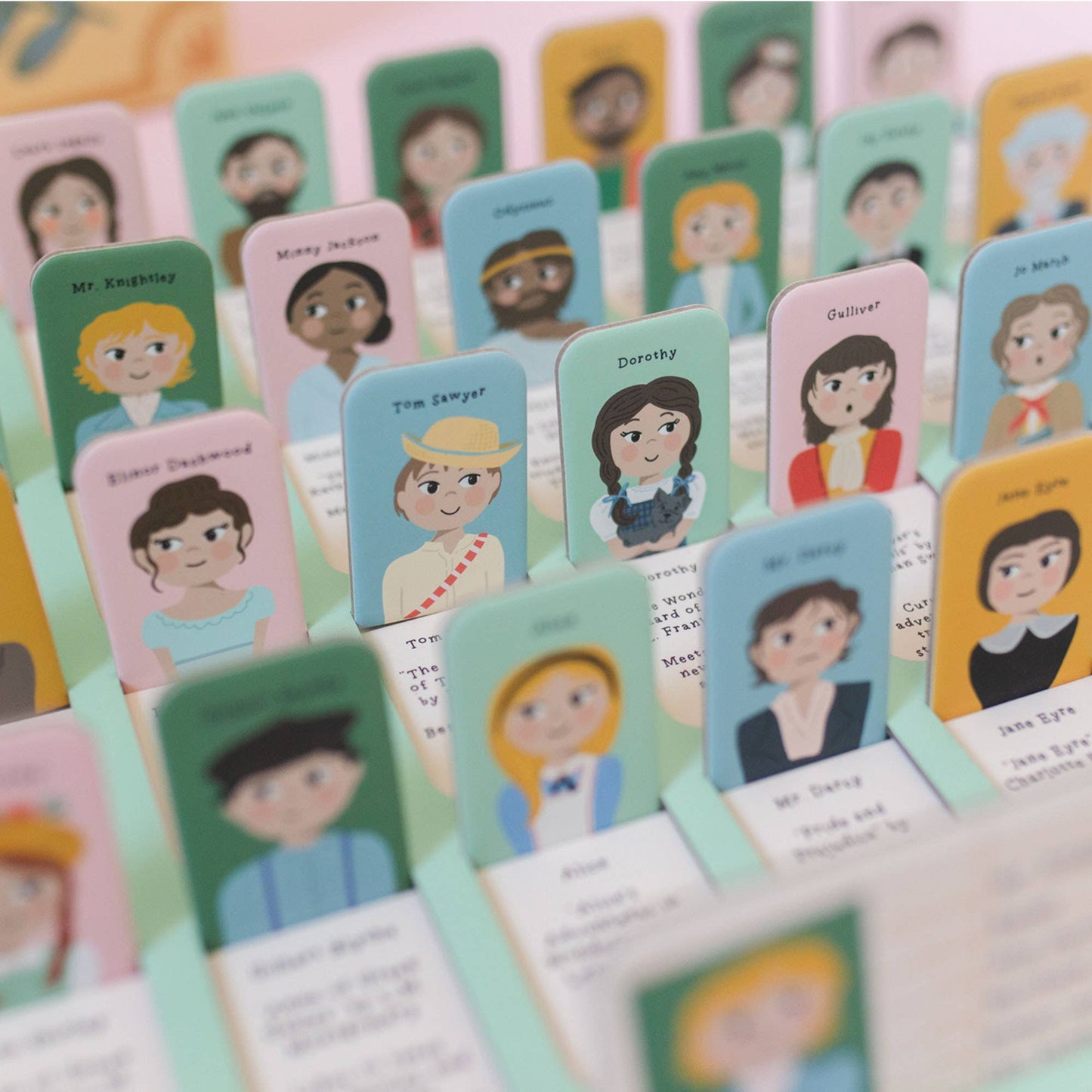 Literary Who's Who - Clues & Guessing Game