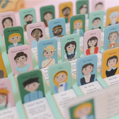 Literary Who's Who - Clues & Guessing Game