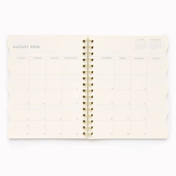 2026 Wavy Tulip Diecut Planner