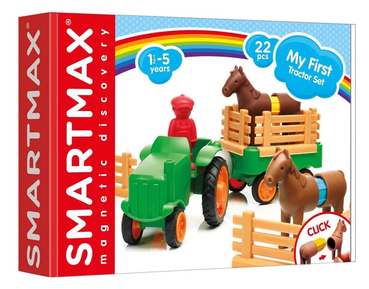SmartMax My First Farm Tractor Magnetic Set - Ages 1+