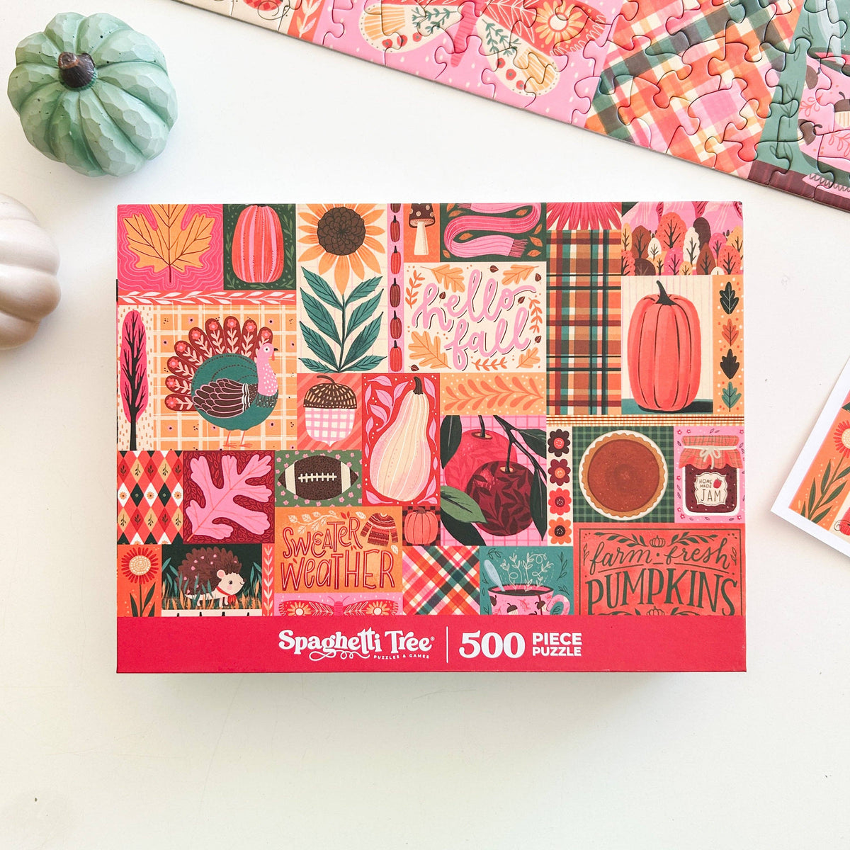 Sweater Weather 500 Piece Fall Puzzle
