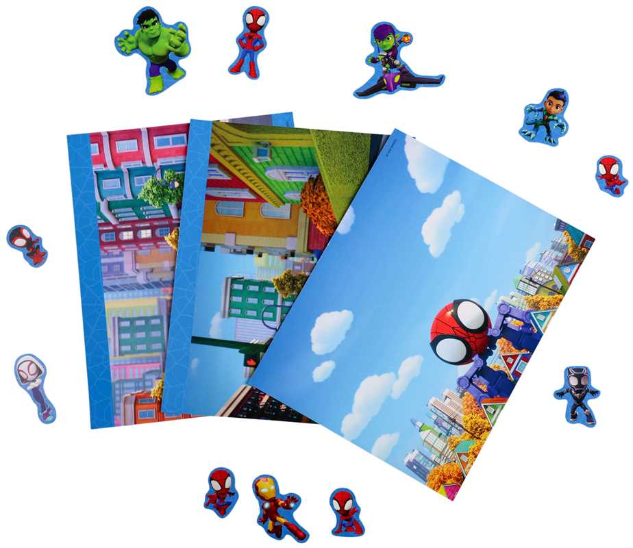 Spidey & His Amazing Friends Magnetic Play Set by Grace Baranowski