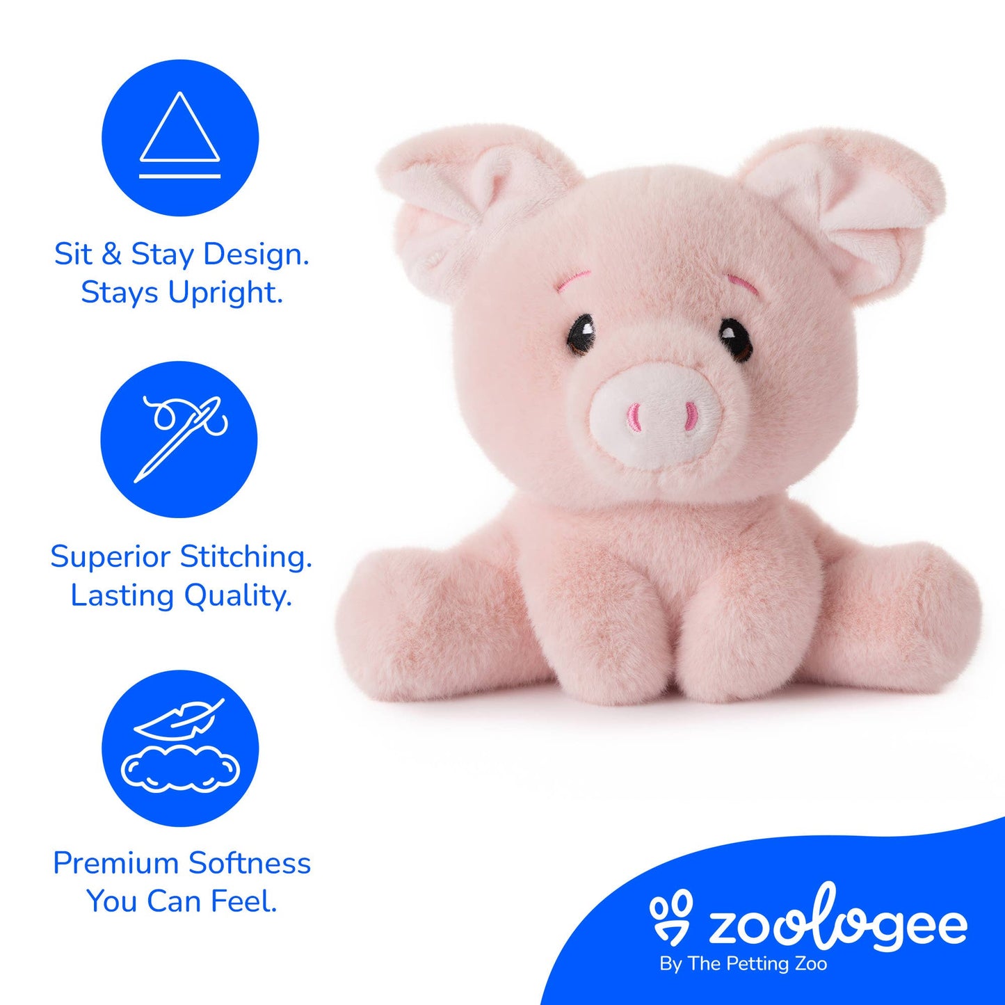 Snugletz Pig 7" (17cm)