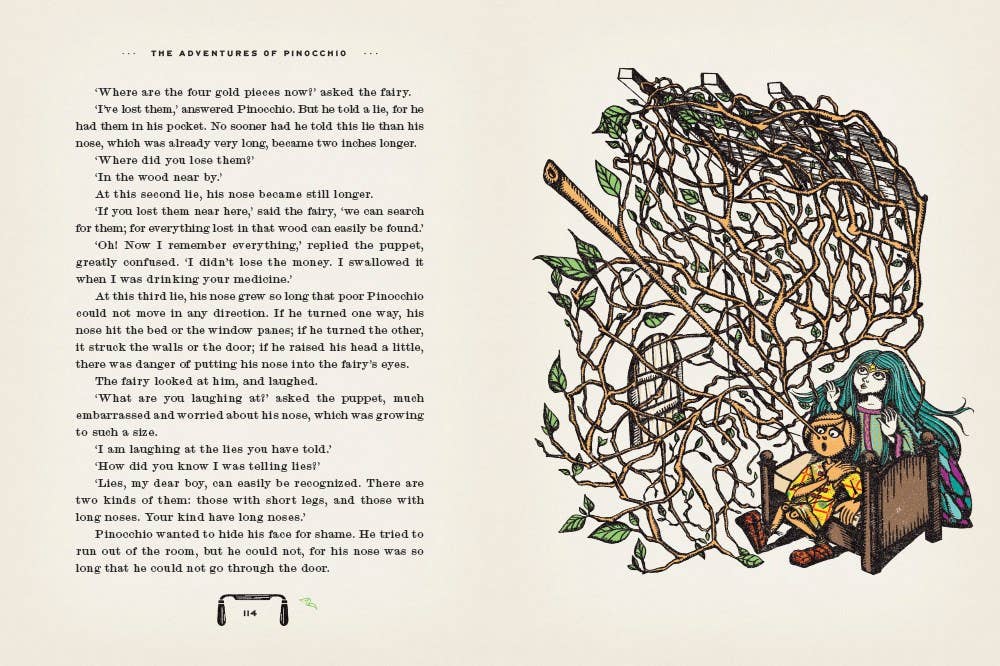 Adventures of Pinocchio: MinaLima Edition by Carlo Collodi