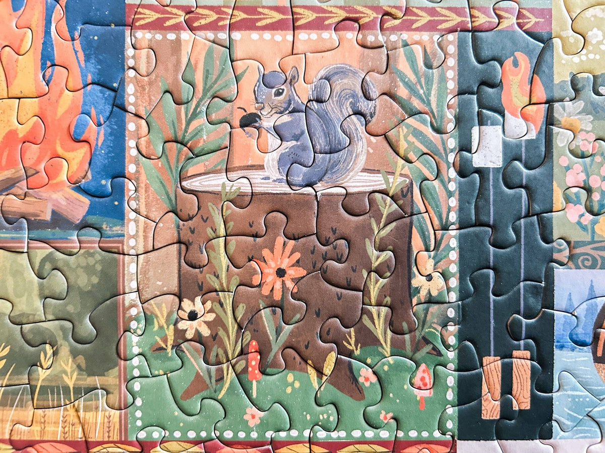 Let's Go Camping 500 Pc Puzzle