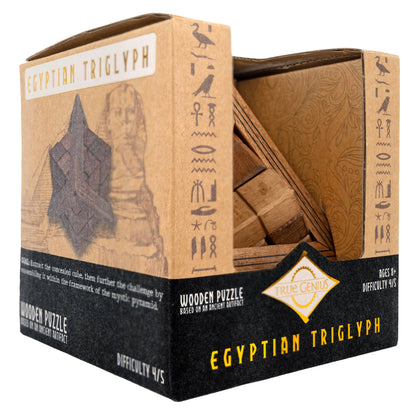 True Genius Egyptian Triglyph Puzzle