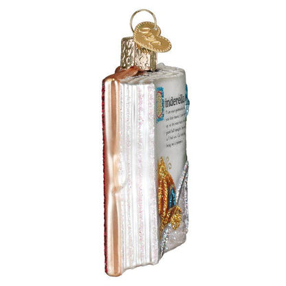 Cinderella Book Ornament