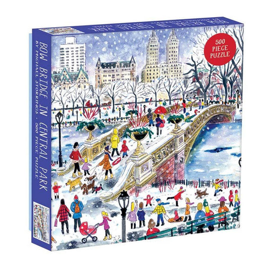 Michael Storrings Bow Bridge In Central Park 500pc