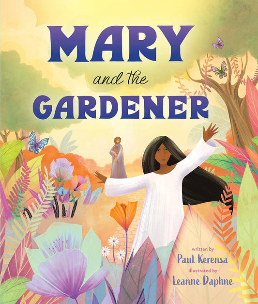Mary and the Gardener hardcover book