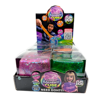Fun Doh JUMBO Squishy Cube Assortment -