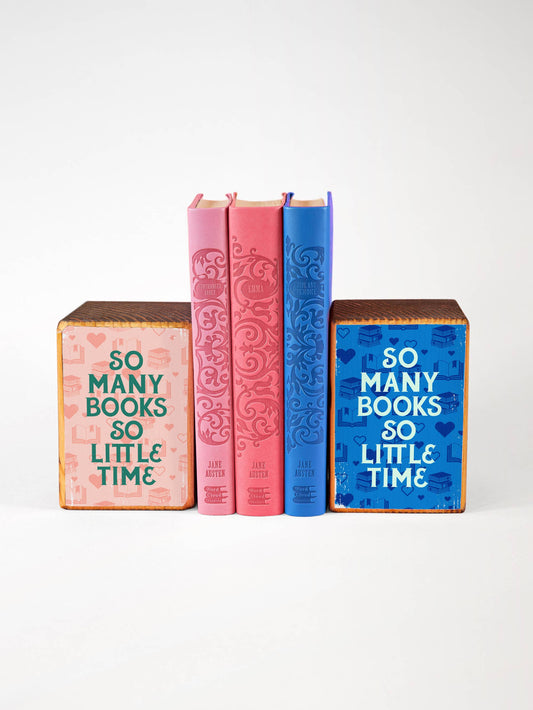 So Many Books So Little Time Bookend (sold individually)
