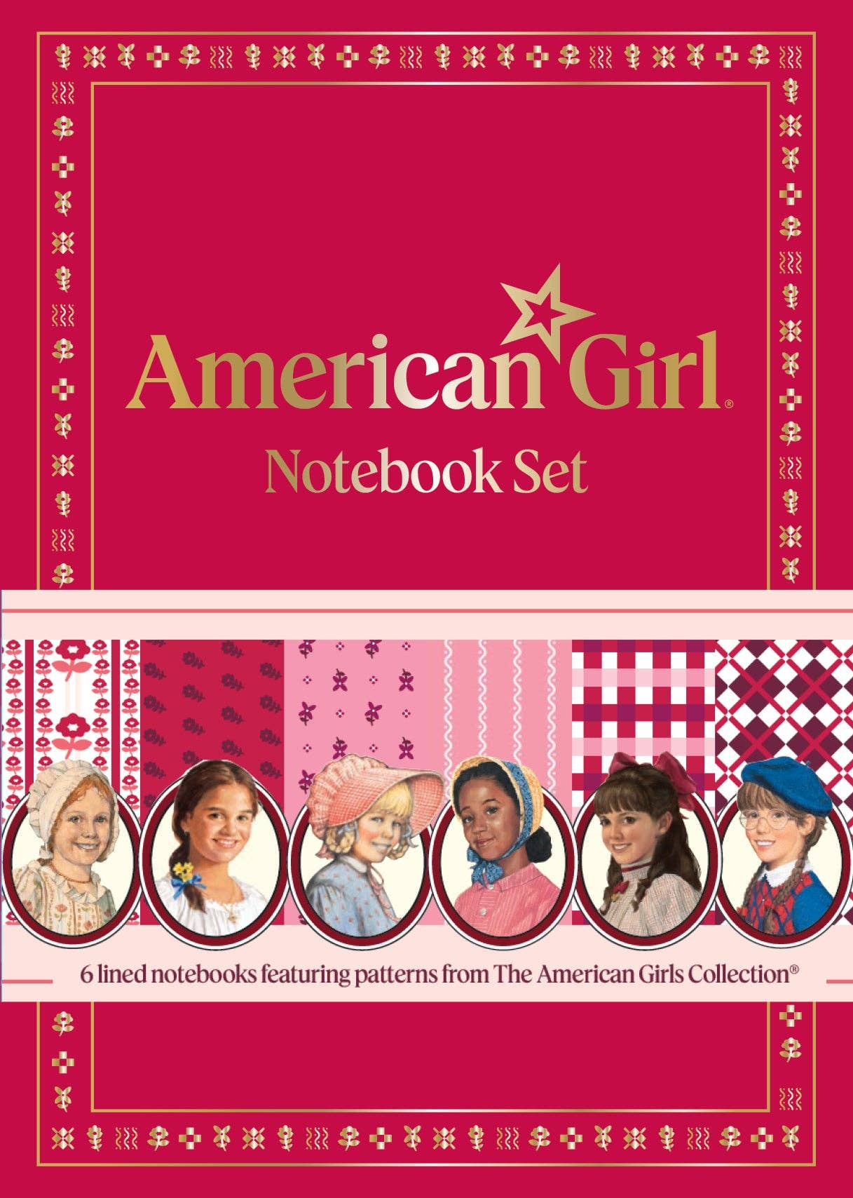 American Girl Notebook Set