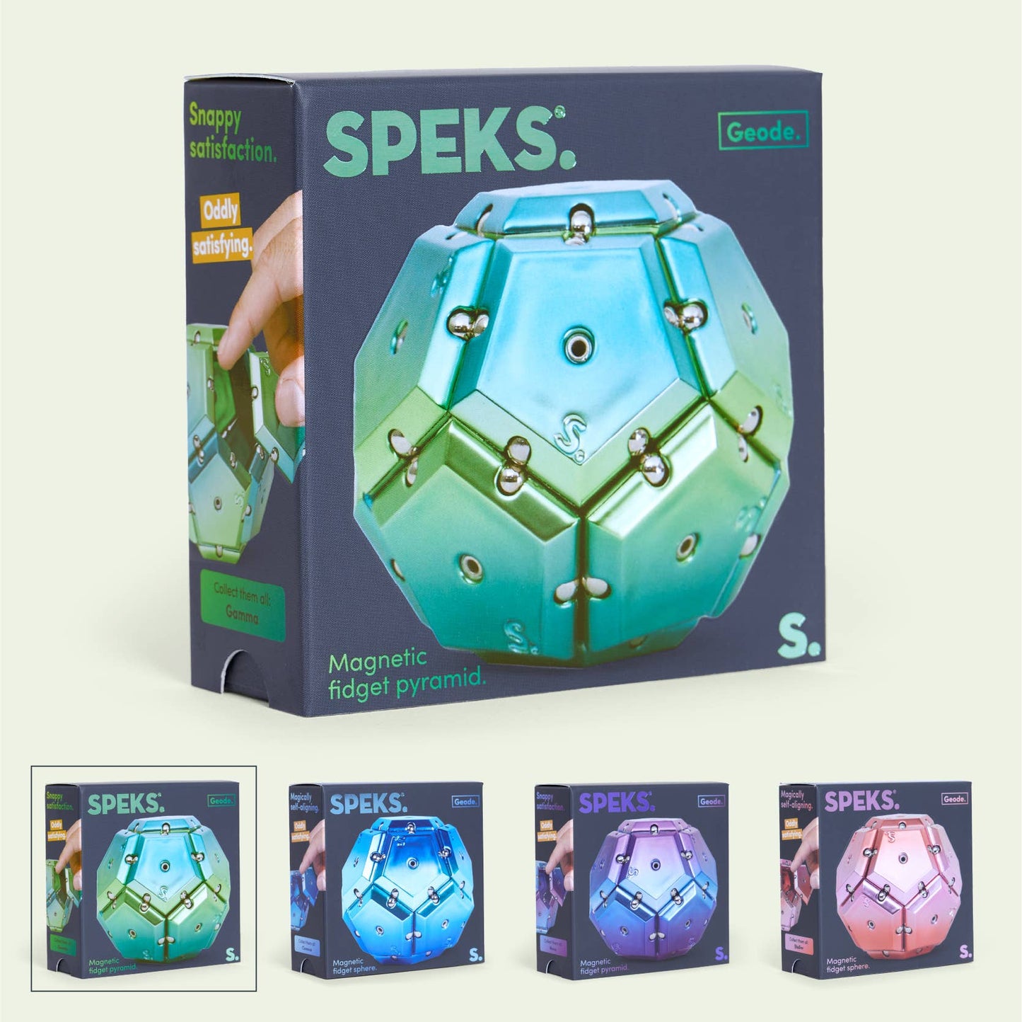 Geode Chrome Single Color Case Pack