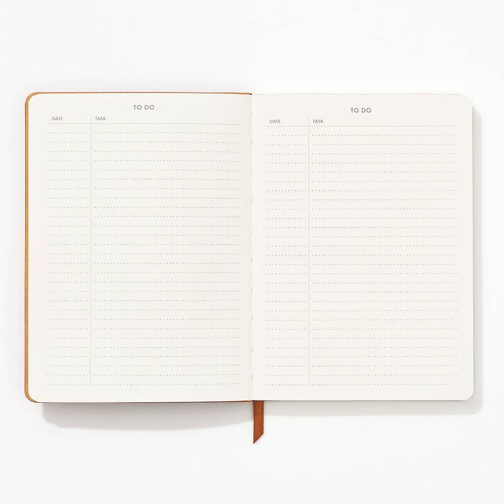 Rust Suede Plain Journal