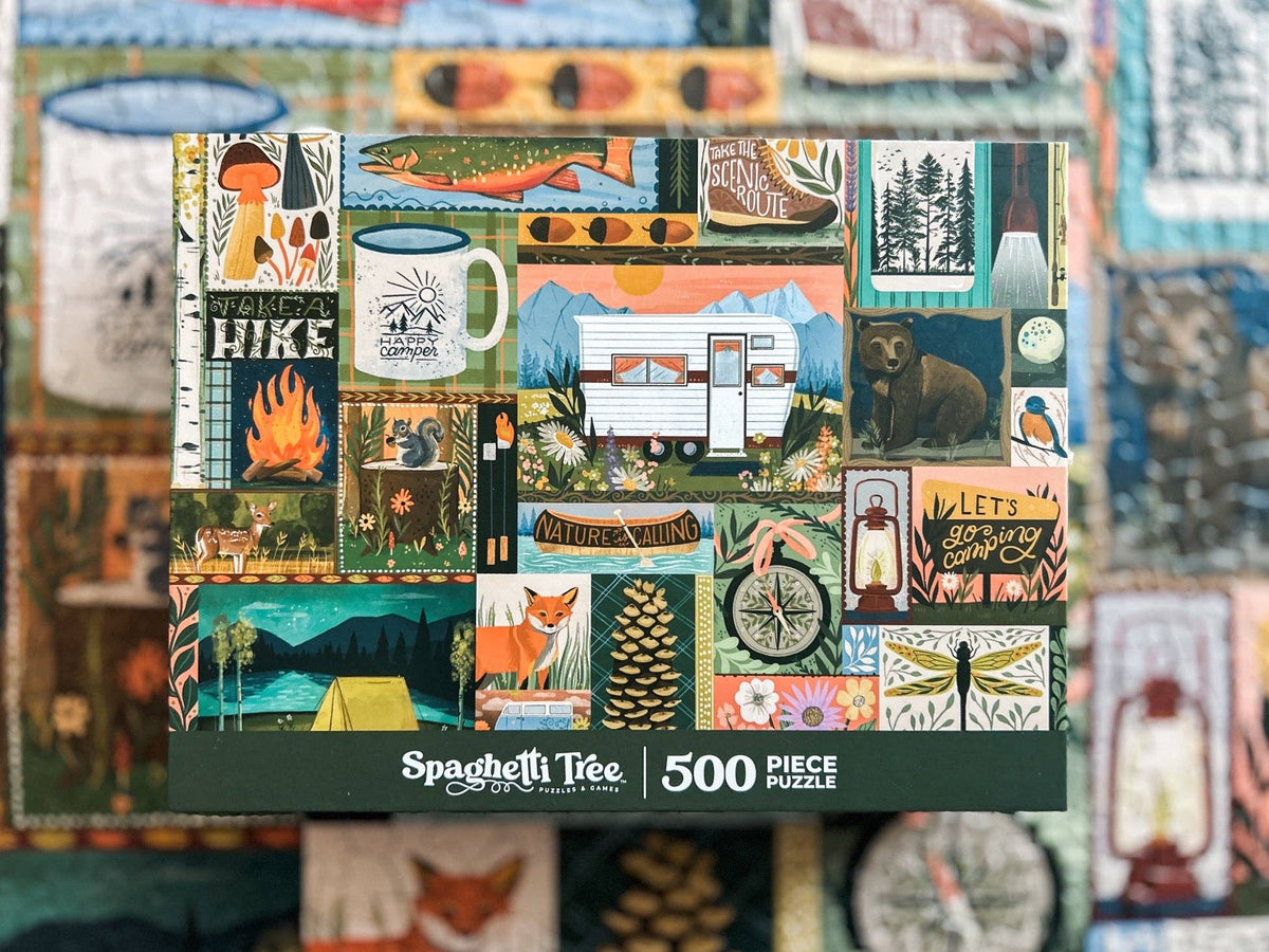 Let's Go Camping 500 Pc Puzzle