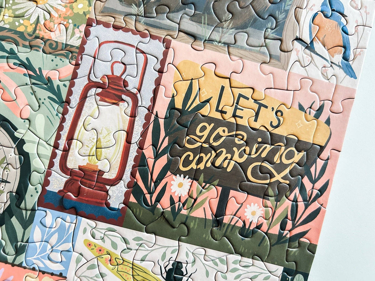 Let's Go Camping 500 Pc Puzzle