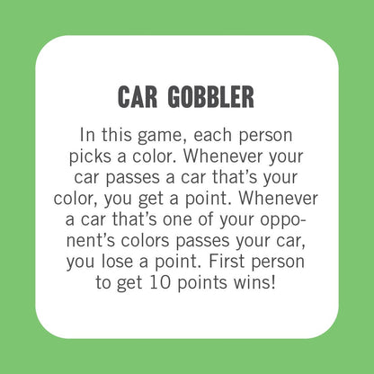 On-the-Go Amusements: 50 Cool Things to Do in the Car