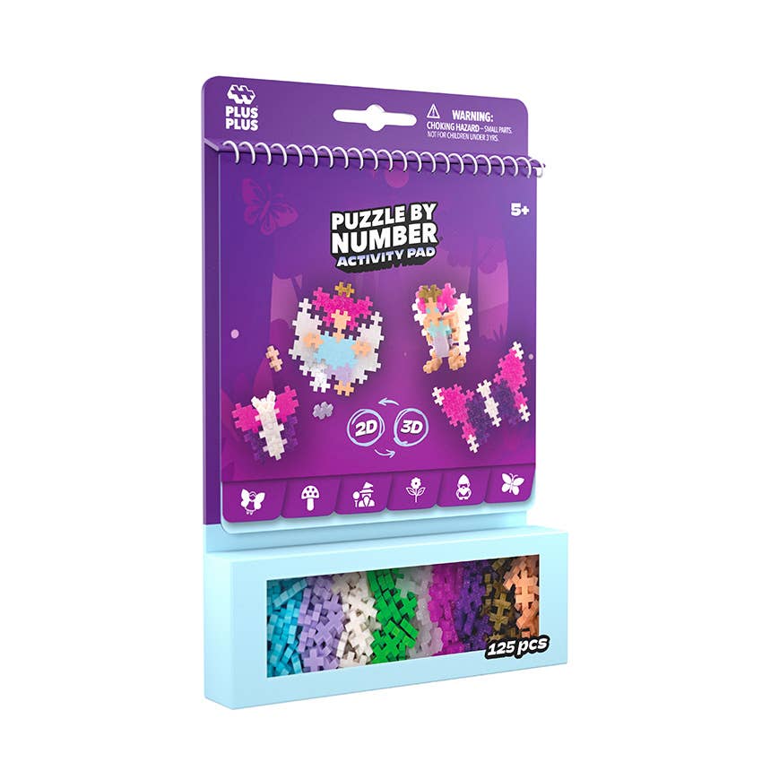 Puzzle By Number® Activity Pad - Enchanted Forest