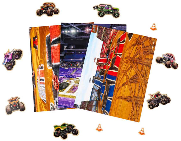 Monster Jam Magnetic Play Set by Editors of Studio Fun International
