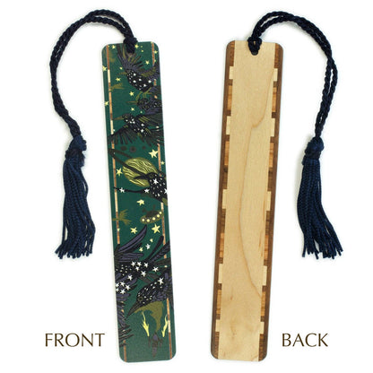 Birds Starling Guide Wooden Bookmark