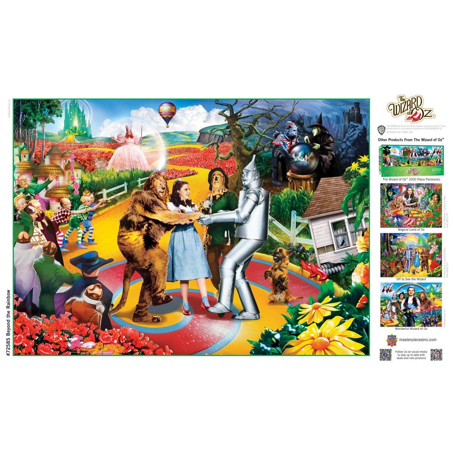 Wizard of Oz - Beyond the Rainbow 1000 Piece Jigsaw Puzzle